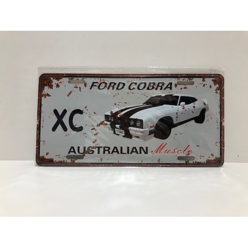 Ford Cobra XC Metal Sign