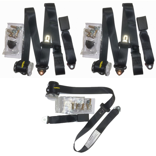  Rear Retractable Seat Belt Kit For Holden Adventurer VZ 2004-06 Station Wagon